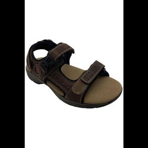 Dunham Men's Nolan-Dun Fisherman Sandal Brown - Wide